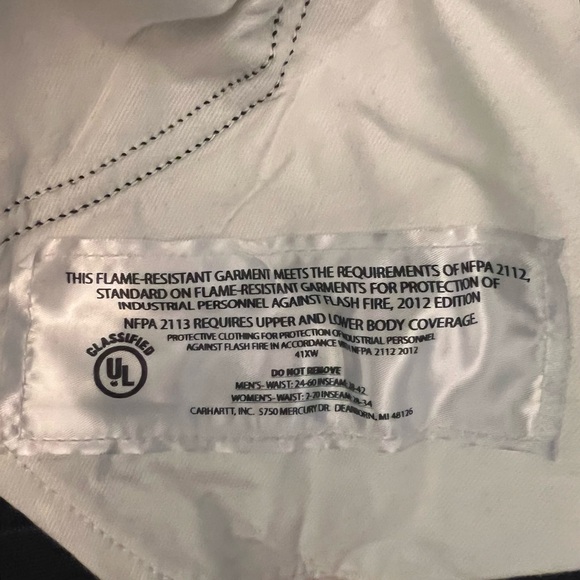 Lot of 4 Carhartt FR Fire Resistant CAT 2 Cargo Pants 40 x 32 - Picture 11 of 14